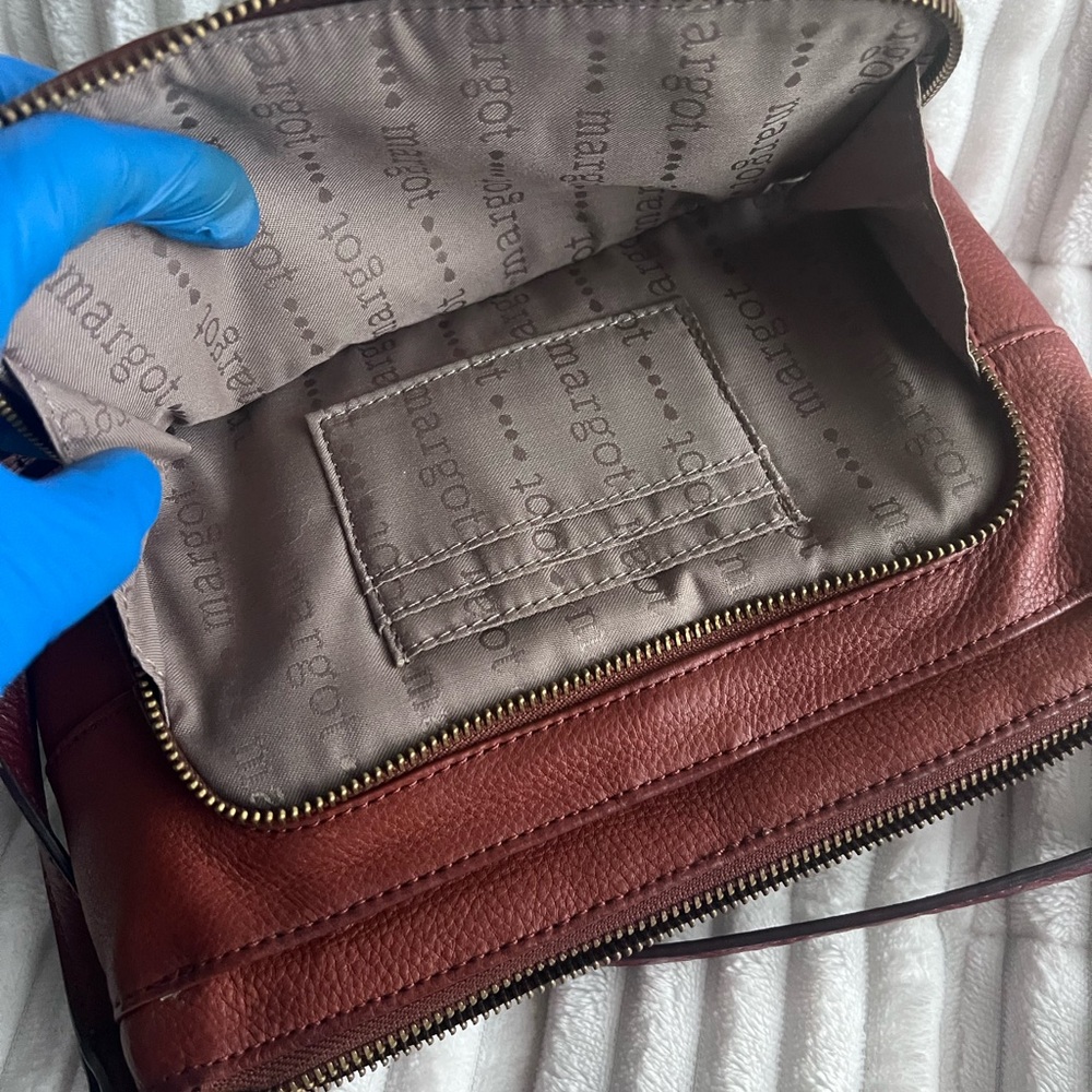 Leather Crossbody Bag - Picture 7 of 11